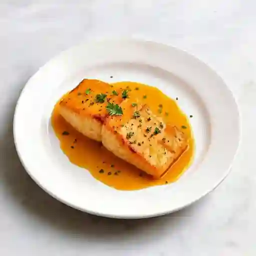 Salmon en Salsa de Maracuya