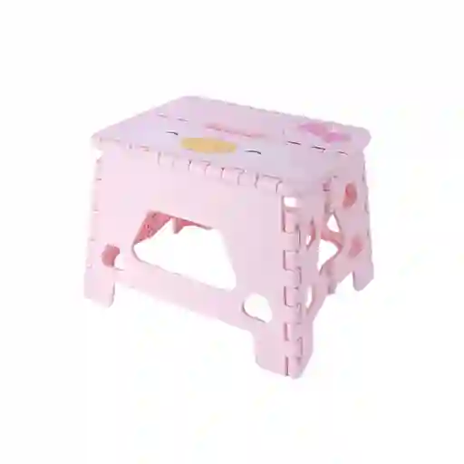 Taburete Plegable Penpen Mini Family Rosa Miniso