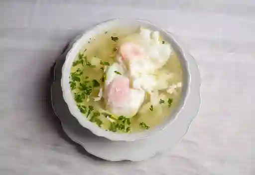 Caldo de Huevo en Agua