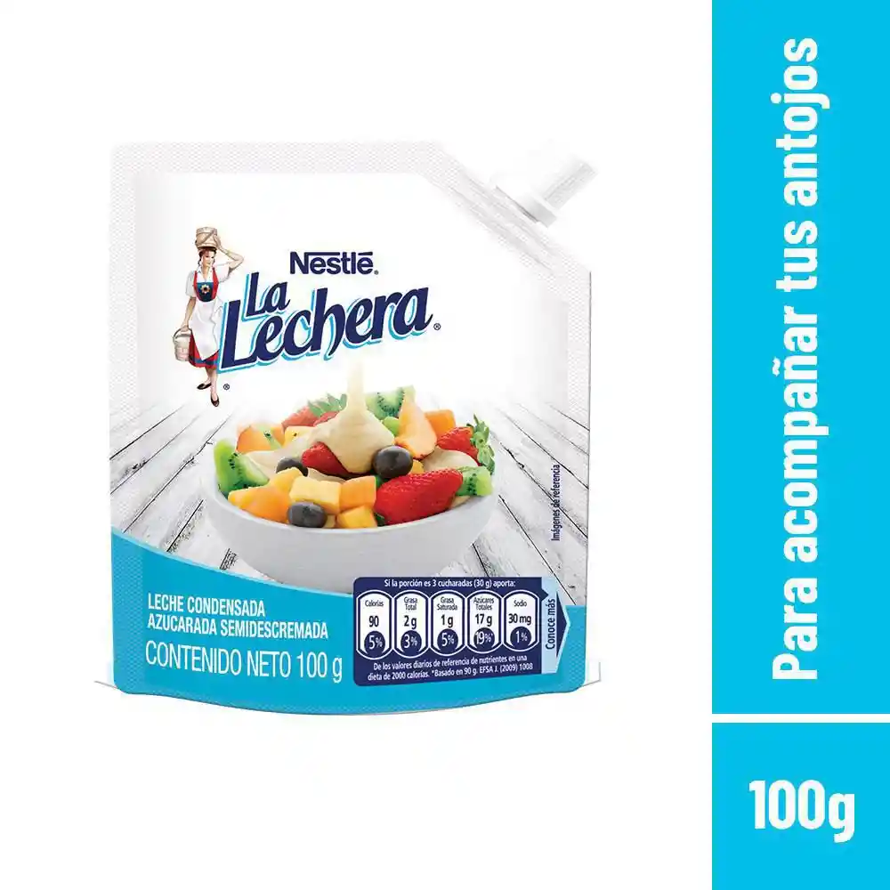 La Lechera Leche Condensada Azucarada Semidescremada