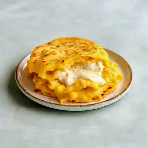 Arepa de Chocolo con Queso Mozarella