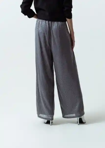Pantalon 431G080 Negro Puro Talla M Mujer 431G080 Naf Naf