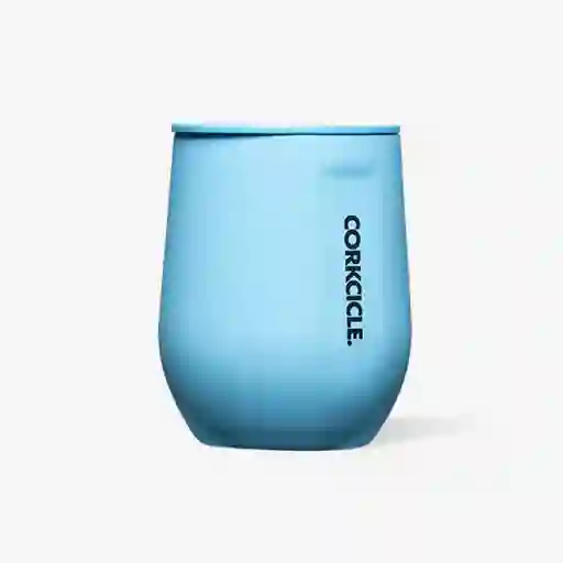 Corkcicle Vaso Stemless Neón Santorini