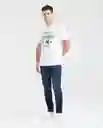 Camiseta Graphic Crudo Prístino Claro T S Chevignon
