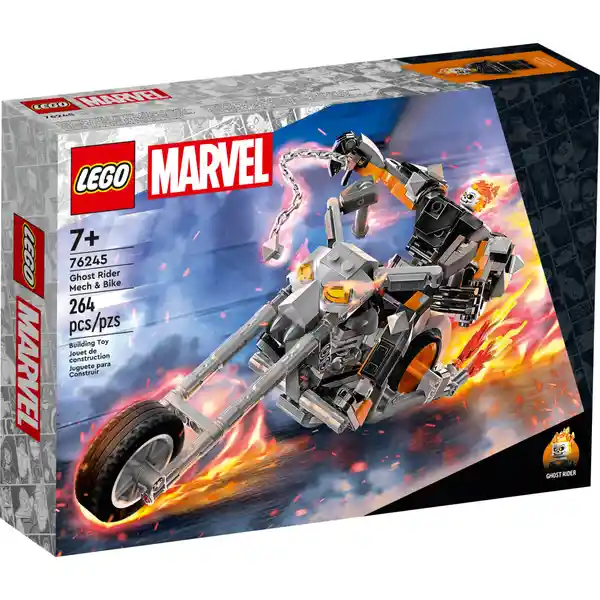 Set Construcción Meca y Moto Del Vengador Fantasma Lego