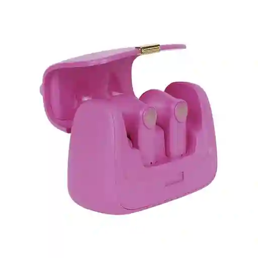 Audífonos Estilo Bolso Serie Barbie Rosa Tws Sx 210 Miniso