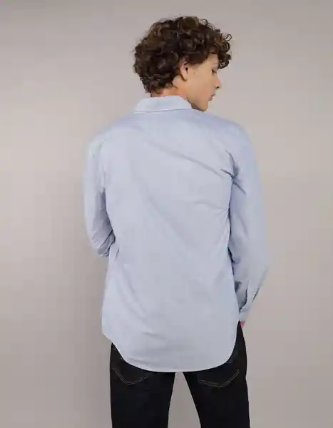 Camisa Hombre Azul Talla SMALL 2830400 American Eagle