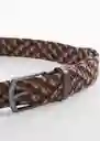 Cinturón Colors Marrón Talla 90 Hombre Mango