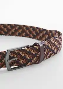 Cinturón Colors Marrón Talla 90 Hombre Mango