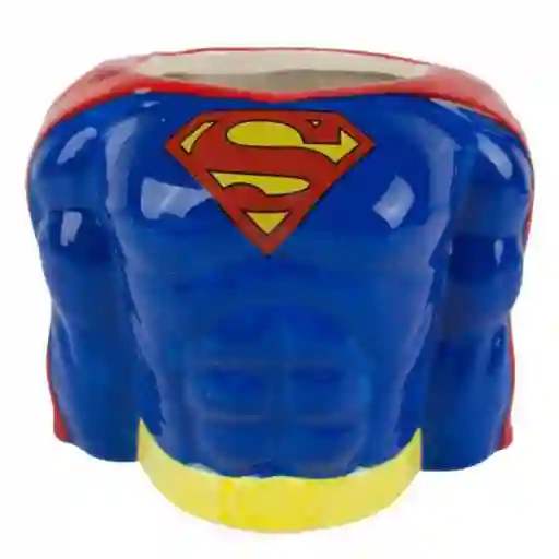 Mug Pocillo Vaso Superman En 3d