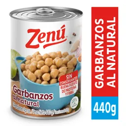 Zenú Garbanzos al Natural