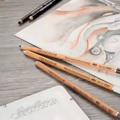 Cretacolor Estuche Metal Artino Lápiz Bellas Artes