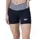 Pantaloneta Houndstooth Blanco y Negro Talla M Everlast