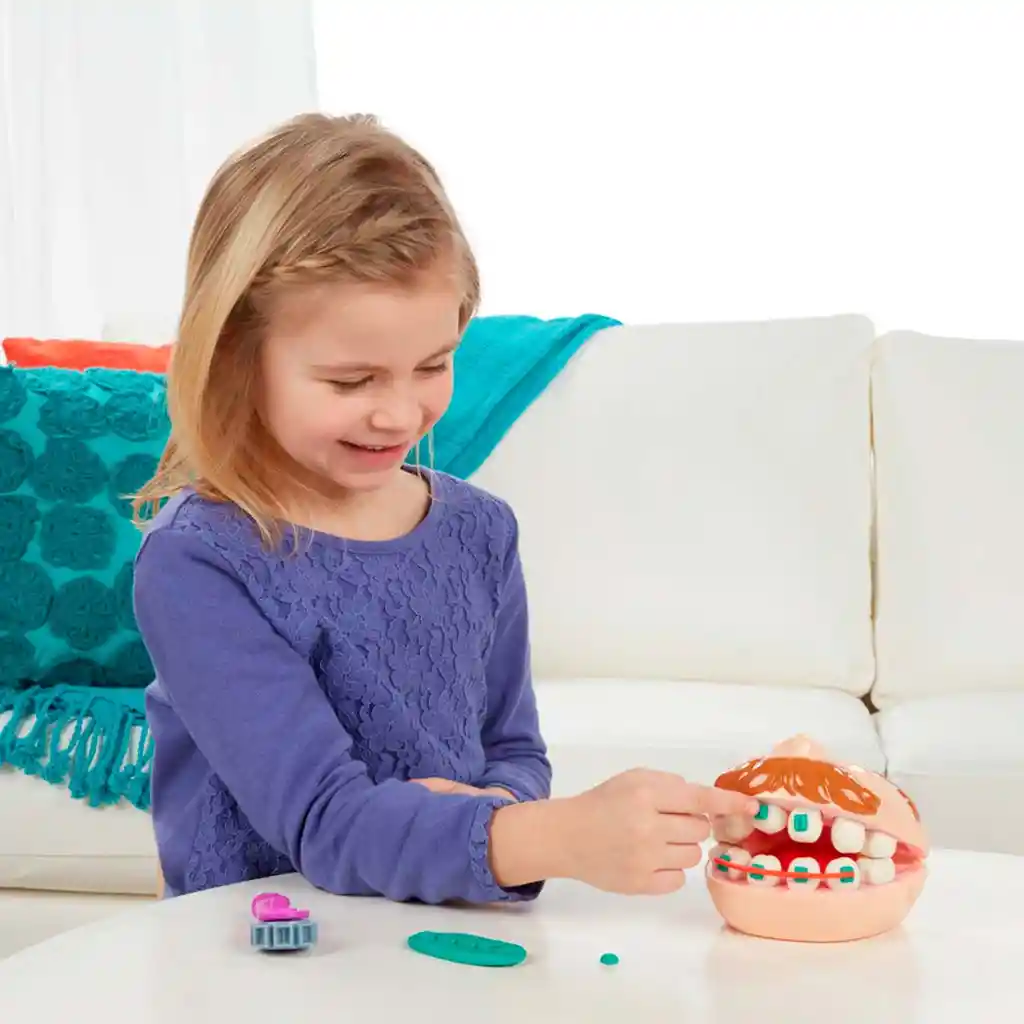   Play Doh  Masa Moldeable Core Dentista Bromista 