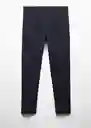 Pantalón Modica Navy Talla 38 Hombre Mango