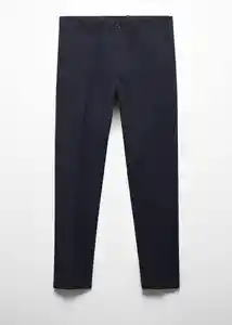 Pantalón Modica Navy Talla 38 Hombre Mango