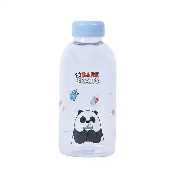 Botella de Vidrio Colección Osos Escandalosos Panda Miniso