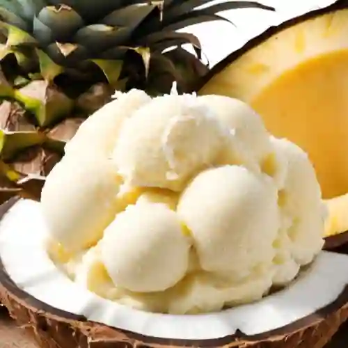 Helado Piña Colada 1/4 de Litro