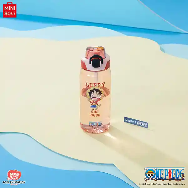 Botella de Con Asa Serie One Piece Luffy Miniso