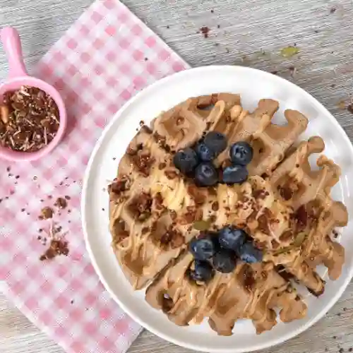 Waffle Sano Personalizado