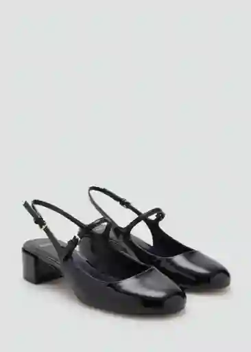 Zapatos Ada Negro Talla 37 Mujer Mango