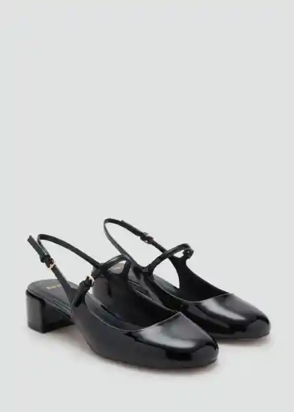 Zapatos Ada Negro Talla 37 Mujer Mango