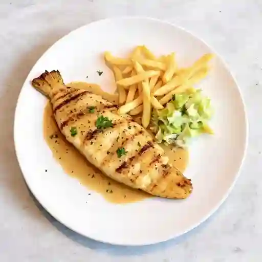 Filete de Pescado Al Ajillo