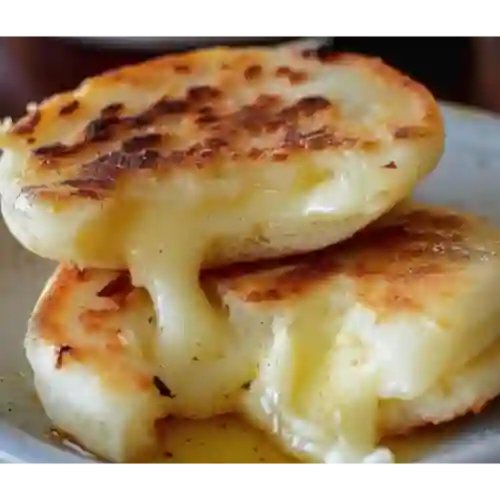 Arepas con Queso