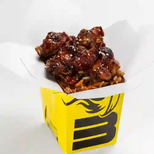 Wok Costillas Teriyaki y Bbq