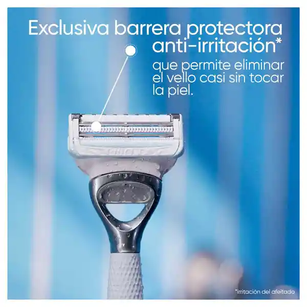 GILLETTE Venus Área Íntima Repuestos Cuchilla de Afeitar Mujer Máquina de Afeitar con Barrera Anti irritación Depilación Zona Íntima 2 Uds