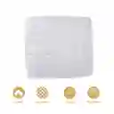 Manta Jacquard Beige Miniso