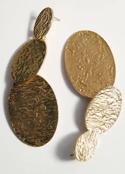 Pendientes Minerva Oro Talla 99 Mujer Mango
