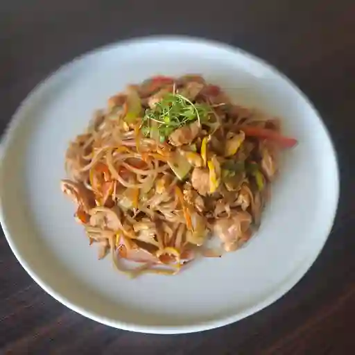 Lo mein vegetariano