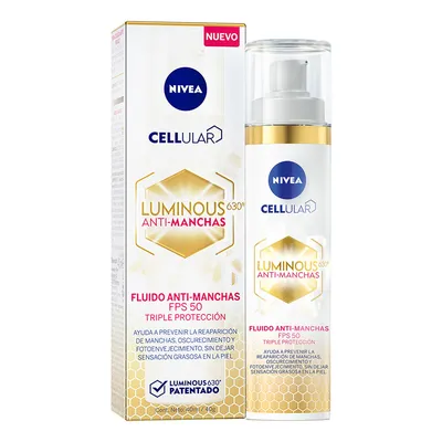 Nivea Fluido Antimanchas Luminous 630° Cellular