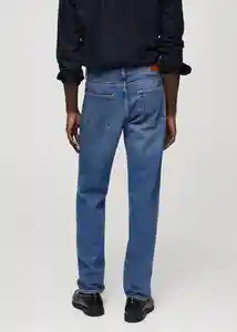 Jean Bob Tejano Oscuro Talla 42 Hombre Mango