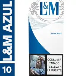 L&M Blue​ x 10 Cigarrillos