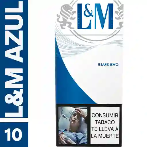 L&M Blue​ x 10 Cigarrillos