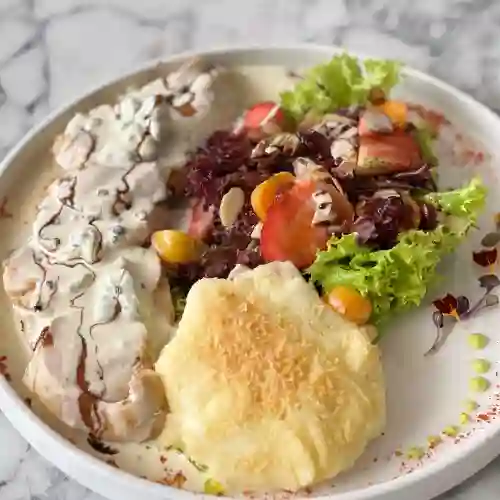 Pollo en Queso Azul