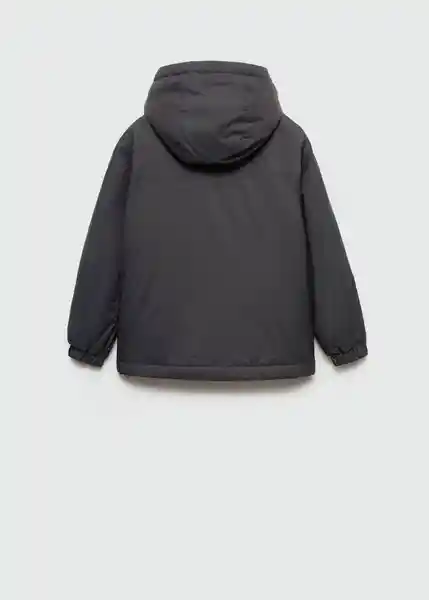 Abrigo Anorak Pepe7 Antracita Talla 13 Niños Mango