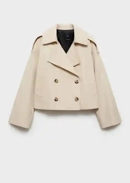 Chaqueta Lipa Piedra Talla XL Mujer Mango