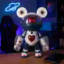 JugueteTransformación Oso Interestelar Blanco Serie Miniso