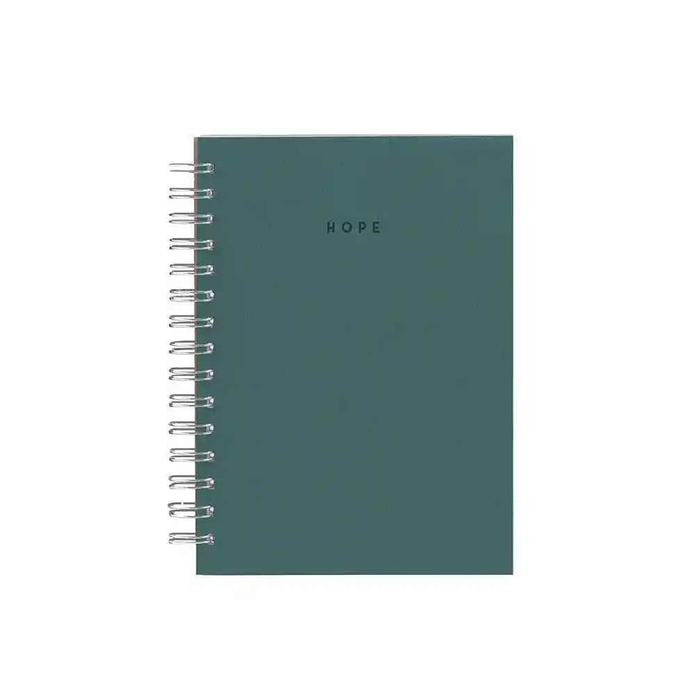 Sosarte Cuaderno Hope Rayado Argollado Tapa Dura 180 Hojas