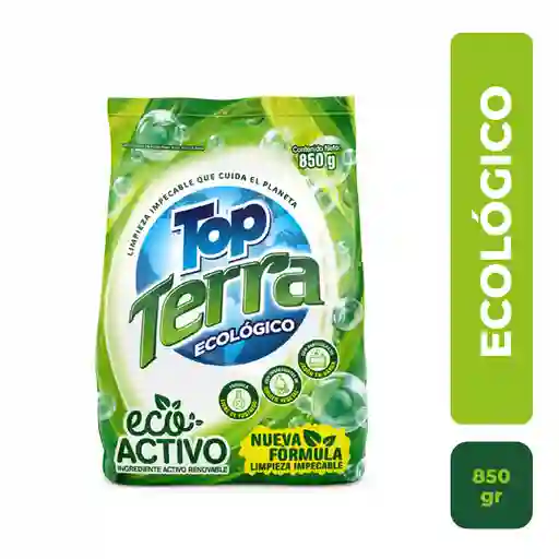 Top Terra Detergente en Polvo 850 g