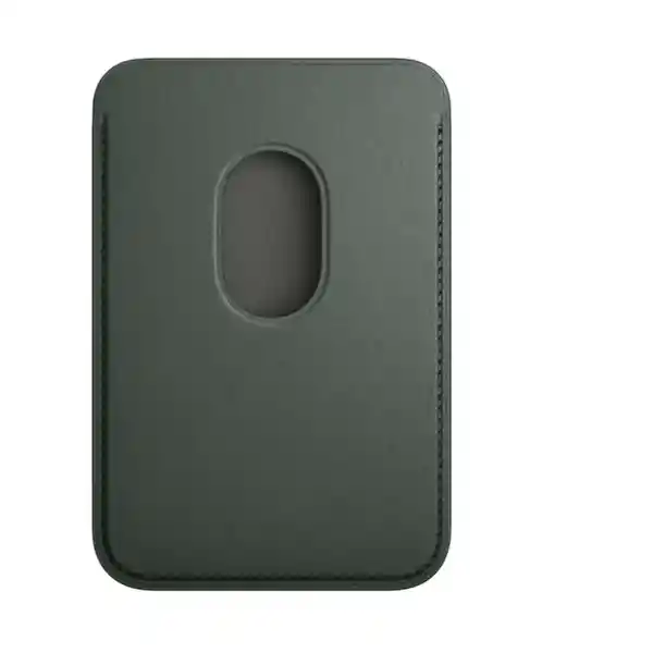 Apple Cartera de Trenzado Fino Magsafe Para iPhone Verde Perenne