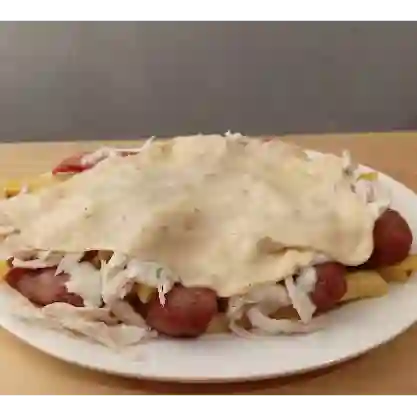 Salchipapas Especial