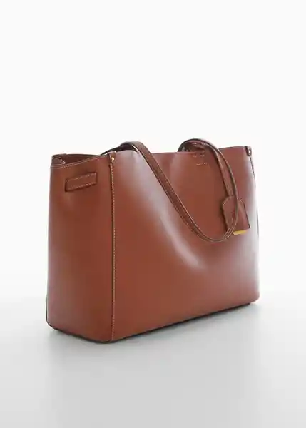 Bolso G Elliot Cuero Talla 99 Mujer Mango