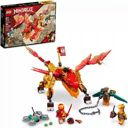 Lego Set de Construcción Dragón Del Fuego Evo de Kai
