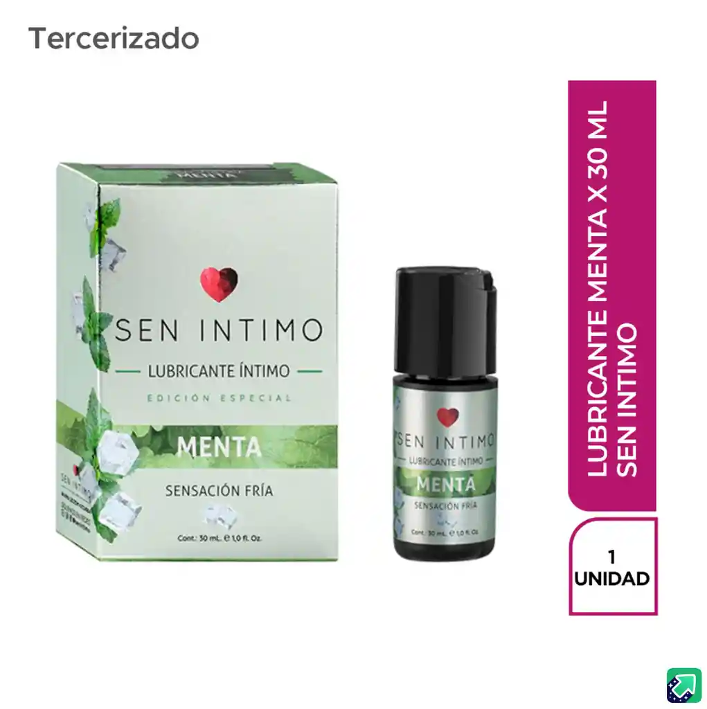 Sen Íntimo Lubricante Menta 30 mL