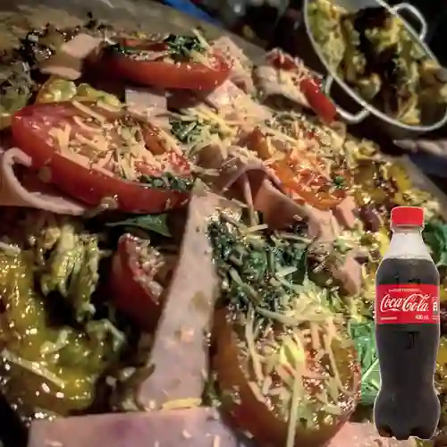 Combo Pizza Sao Paulo + Coca-cola 400ml