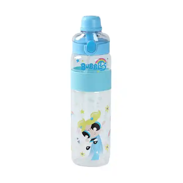 Vaso Plástico de Serie Las Chicas Superpoderosas Azul Miniso